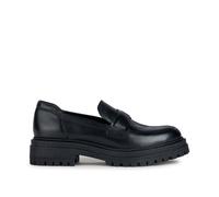 Geox Women's Moccasin D Iridea A Black UK 5