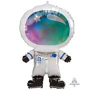 Amscan 4119601 S-Shape Holo Irid Astronaut