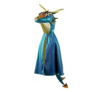 Iridescent Dragon Cape Blue 3/4 years
