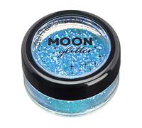 Iridescent Glitter Shakers by Moon Glitter - Blue - Cosmetic Festival Makeup Glitter for Face, Body, Nails, Hair, Lips - 5g
