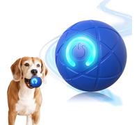 IRIDESCENT Interactive Dog Toys Dog Balls Activated Automatic Rolling Ball for Puppy Small Medium Dogs Smart Jumping Automatic Moving Bouncing and Rotating Ball Vibrating Keep Them Busy