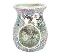 Iridescent Oil Burner Something Different Light Blue One Size
