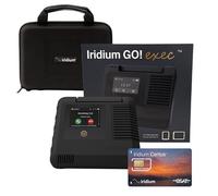 Iridium GO! Exec Satellite WiFi Hotspot - Voice, Messaging, Data | Portable | Secure Global Connectivity | Carry Case Included