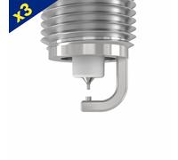 Iridium Spark Plugs x3 Ignition Electrical Replacement Spare - Denso IKH20TT