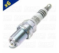 Iridium Spark Plugs x6 BKR6EIX-11 Ignition Electrical Replacement - NGK 3764