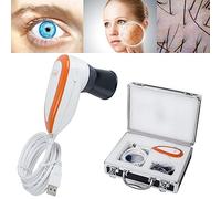 Iridology Camera with Adjustable Focus Lens and Analysis Software for Eye Health Assessment