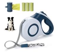 Iridsmole 5m Retractable Dog Lead, Strong Heavy Duty Extendable Dog Lead