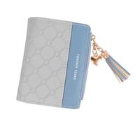 Iridsmole Ladies Purse, Leather Wallet for Women, PU Small Purses for Women, Small Wallets with Zipper Coin Pocket, Bifold Card Holder Purse with Multiple Card Slots Cash