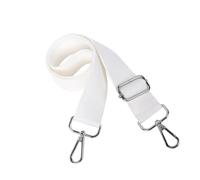 Iridsmole Wide Shoulder Bags Strap 3.8cm, Bag Strap White, Adjustable Replacement Cross Body Bag Strap with Metal Swivel Hooks, Straps for Handbags Shoulder Crossbody Bags Messenger