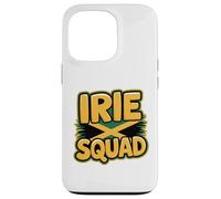 Irie Squad Jamaican Reggae Culture Pride Vibes Cool Jamaica Case for iPhone 13 Pro