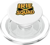 Irie Squad Jamaican Reggae Culture Pride Vibes Cool Jamaica PopSockets PopGrip for MagSafe