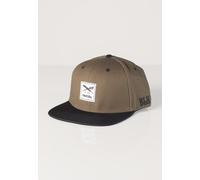 Iriedaily - Daily Contra Snapback Night Olive - Cap - green - Onesize - 100% Organic Cotton Onesize