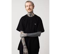 Iriedaily - Mini Flag Relaxed Black - T-Shirt - black - L - 100% Organic Cotton,Jersey L