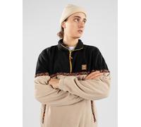 Iriedaily Monte Noe Troyer Half-Zip Fleece Sweater khaki S