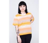 Iriedaily - Pixi Stripe Apricot - T-Shirt - orange - M - 100% Organic Cotton M
