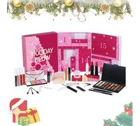 IRILXGAY Beauty Advent Calendar 2024, Including A Complete Set Of 24 Small Box Makeup Sets, Beauty Calendar Christmas Countdown, Makeup Beginner Set, Girls' Christmas Arrival Calendar