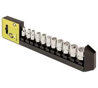 IRIMO 1/4" Socket Wrench Set on Rail, 11 Pieces