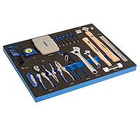 IRIMO Foam Tooling Pack: Punching Cutting Measurement Pliers Bits 87 Pieces