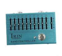 IRIN Overdrive Distortion Ten Segment Eq Effect Guitar Pedal Device, Amplify Speaker Sound, Wide Tone Shaping, Suitable For Live Performances(C)