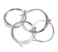 IRIN Professional Double Bass Strings with Reinforced Steel Wire for Sweet Sound and Performance, Easy Installation, Plated Ends, Suitable for All