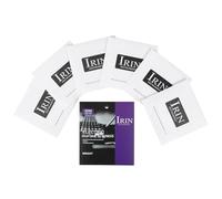 IRINE E339 Electric Guitar Strings 009-042 Gauge, Carbon Steel Hex Core with Nickel Alloy Wound, 6-String Set for Clear Tone and Fast Response, Compatible with Most Electric Guitars, Silver