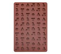 IRIRI Christmas Cookie Cutters Set - Food-Safe Silicone, Eco-Friendly Baking Molds for Festive DIY Cookies, Gingerbread & Holiday Treats | Gift for Bakers, Parents & Kids(Brown)