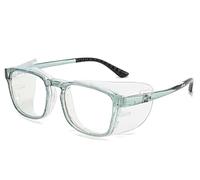 IRIRI Men's Moisture Chamber Glasses | Anti-Blue Light & Anti-Pollen Goggles | Fog-Resistant UV400 Protection | Dry Eye Relief For Office & Outdoor Use(Blue)