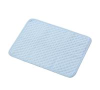 IRIRI Pet Ice Silk Cooling Mat with 3D Massage Nodes | For Dogs & Cats | Dual-Sided Summer Cooling & Breathable Mesh | Home & Floor Use(Comfortable Light Blue,S)