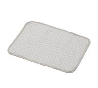 IRIRI Pet Ice Silk Cooling Mat with 3D Massage Nodes | For Dogs & Cats | Dual-Sided Summer Cooling & Breathable Mesh | Home & Floor Use(Comfortable Light Gray,XS)
