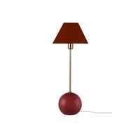 Iris 20 Table Lamp Burgundy