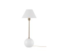 Iris 20 Table Lamp White