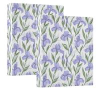 Iris 3 D-Ring Binder A4 2 Pack with 200 Sheet for Kids School Supplies Women Men Office