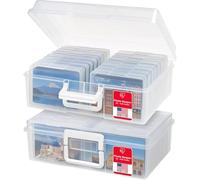 IRIS 4" x 6" Photo and Embellishment Craft Keeper, Polyvinyl Chloride, XL