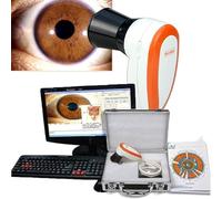 Iris Analyzer Camera, 5.0 MP USB Iridology Camera with Pro Iris Analysis Software, Multi-Function 30x Iris Lens and Adjustable Focus