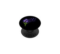 Iris Bird Flower Gardening Floral PopSockets Adhesive PopGrip