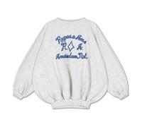 Iris Bouffant Sweat Organic Cotton Heather white 2 years