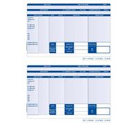 Iris Compatible A4 2 Per Sheet Payslip (Pack 1000) FY95