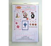 Iris Folding Card Pack Christmas 2 Multi C5 Size Makes 12 Cards DeeCraft