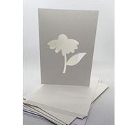 Iris Folding Card Pack Daisy C5 Size Makes 4 Cards DeeCraft