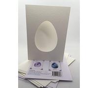 Iris Folding Card Pack Easter Egg C5 Size Makes 4 Cards DeeCraft