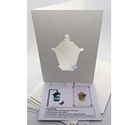 Iris Folding Card Pack Lantern C5 Size Makes 4 Cards DeeCraft