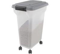 Iris Food Storage Box, Iron Grey/Clear