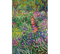 Iris Garden at Giverny by Claude Monet Journal
