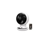 Iris Ohyama 531427 Woozoo, Very powerful, silent desk fan / table fan, 25W, White [UK model], 29.0 cm*21.0 cm*21.0 cm