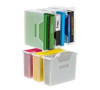 Iris Ohyama Desktop File Box, White, S