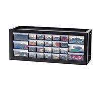 Iris Ohyama Plastic Parts Storage Hardware and Craft Cabinet, Black, 26 Drawer