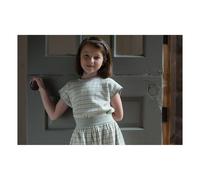 Iris Organic Pima Cotton Knit Top Grey blue 4 years