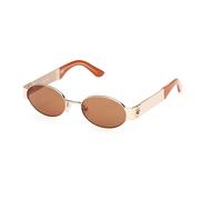 Iris Oval Metal Sunglasses - female - Guess - Sunglasses - Yellow - 50 MM - Accessories 50 MM