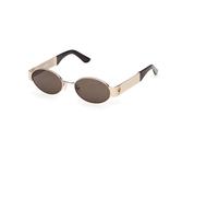 Iris Oval Metal Sunglasses - female - Guess - Sunglasses - Yellow - 50 MM - Accessories 50 MM