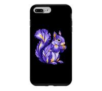 Iris Squirrel Flower Gardening Floral Case for iPhone 7 Plus/8 Plus